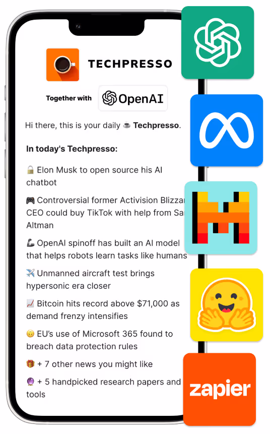 Techpresso newsletter preview
