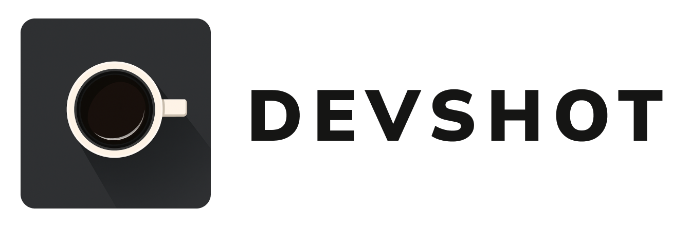 Devshot wordmark