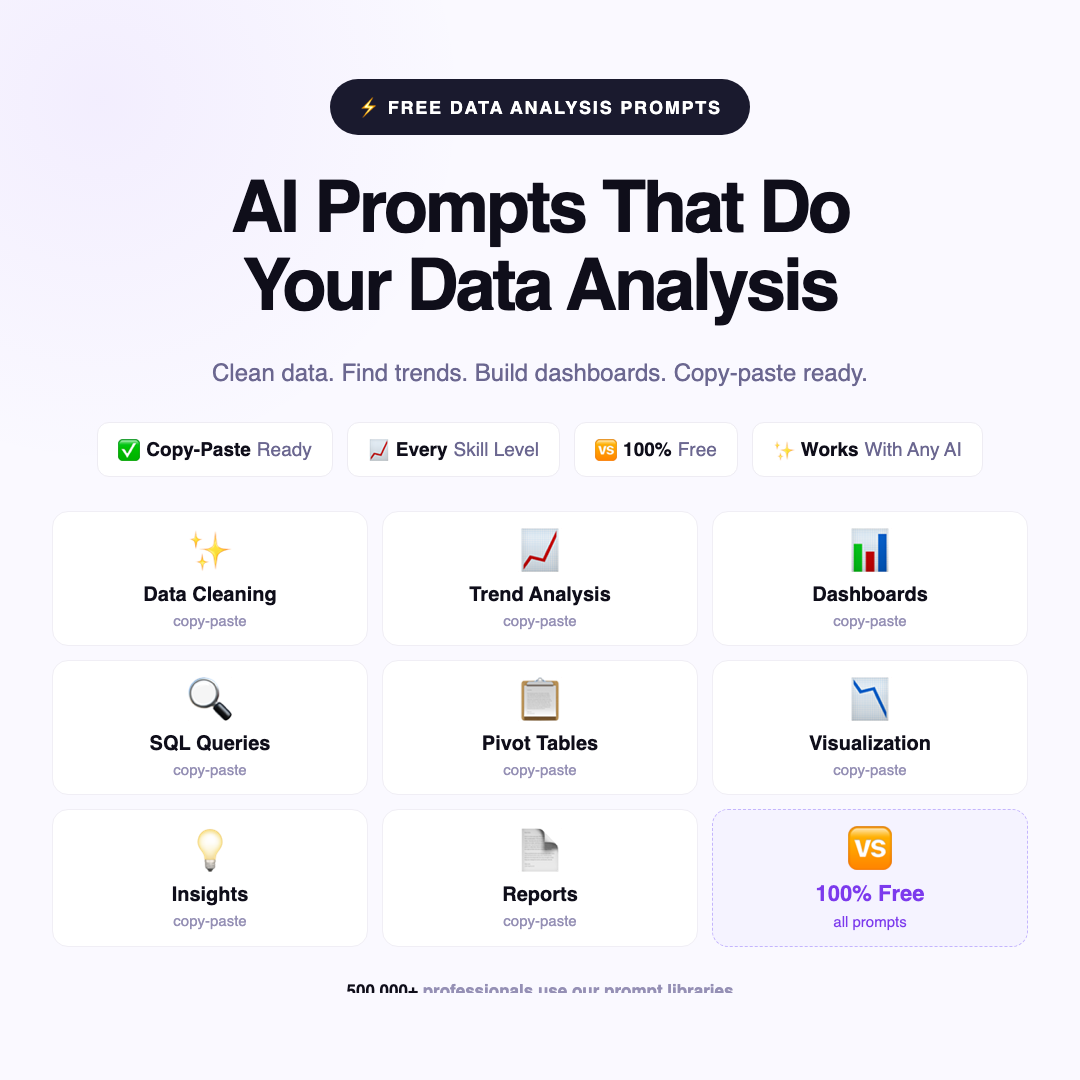Data Analysis Prompts preview