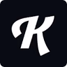 Kittl, for merch and print-on-demand art logo