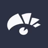 Visme, when the deck is really a data report logo