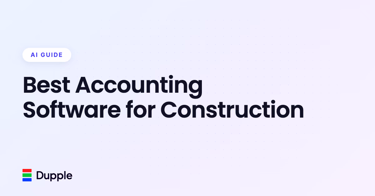 Best Accounting Software for Construction (2026)