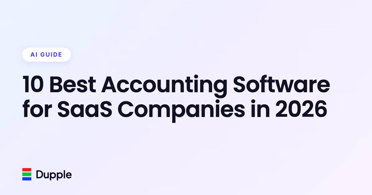 10 Best Accounting Software for SaaS Companies in 2026