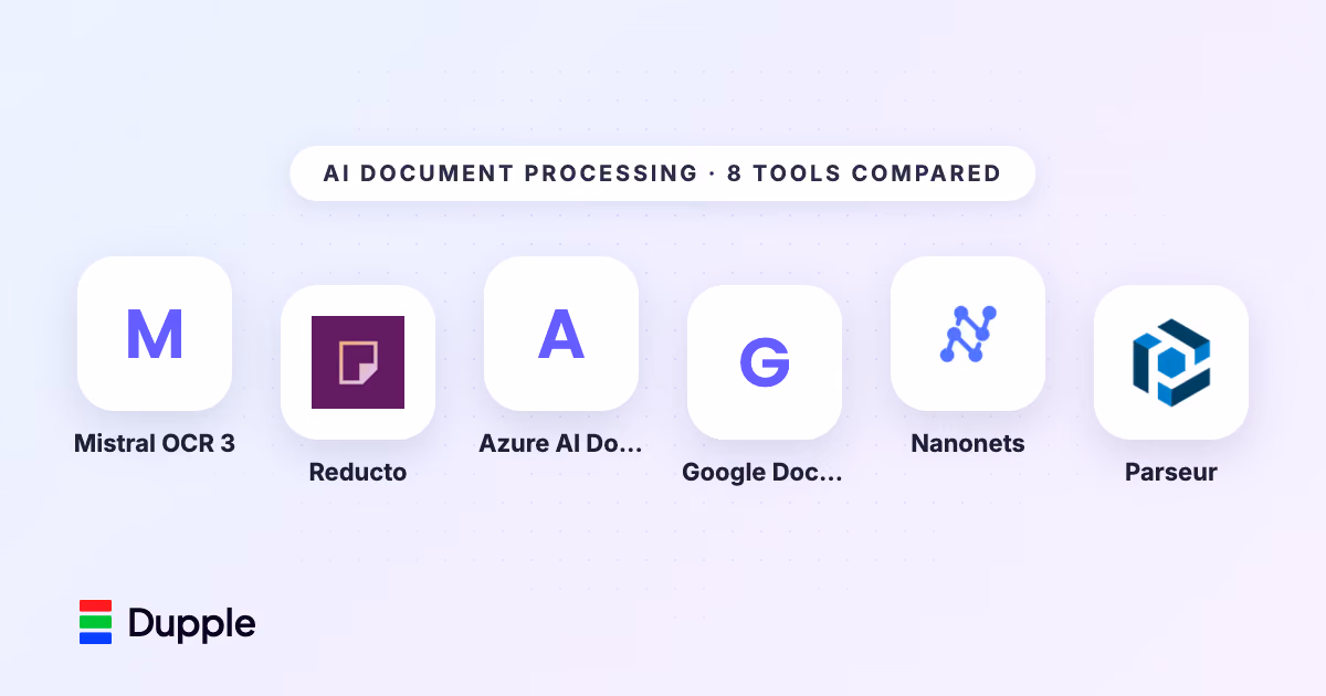 Best AI Document Processing Tools (2026): 9 Compared