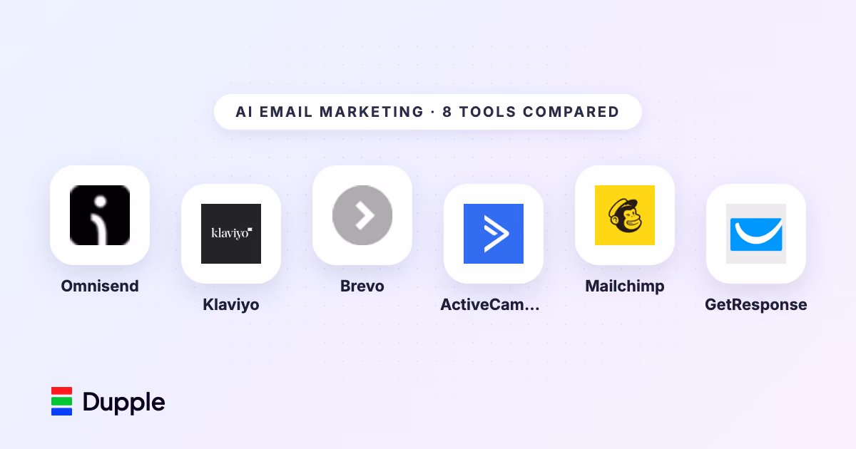 Best AI Email Marketing Tools in 2026 (Compared and Ranked)