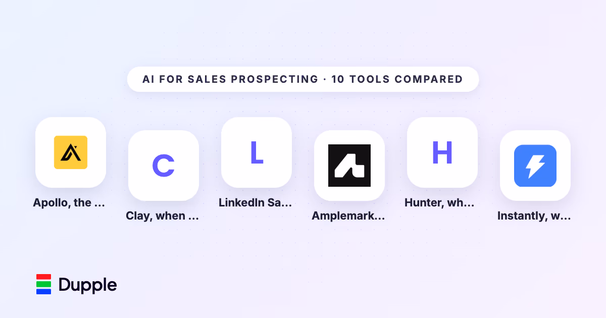 10 Best AI for Sales Prospecting in 2026