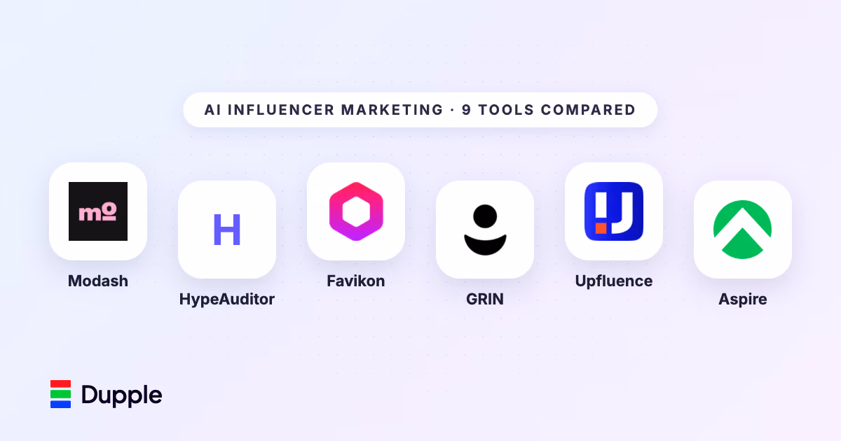 Best AI Influencer Marketing Tools (2026)