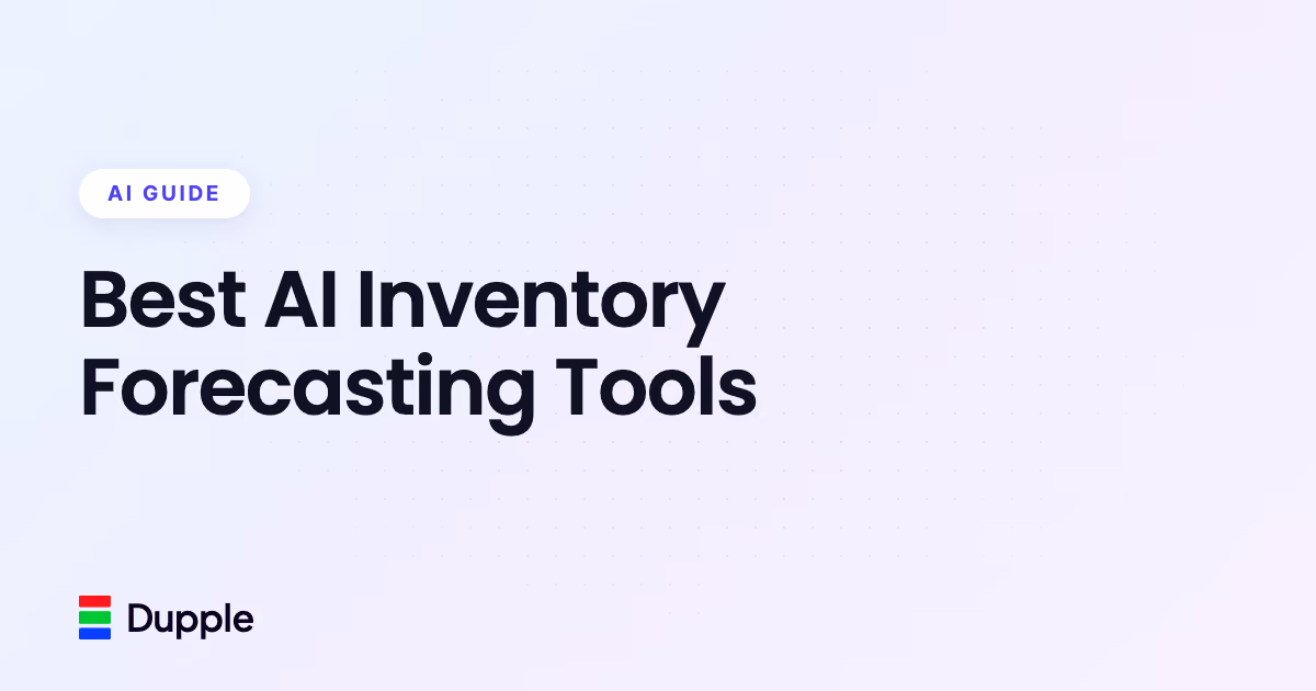 Best AI Inventory Forecasting Tools (2026)