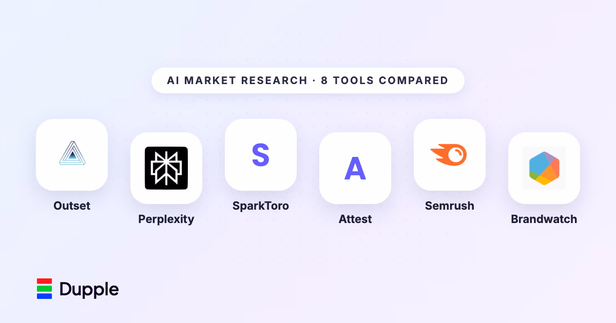 Best AI Market Research Tools (2026): 8 Compared