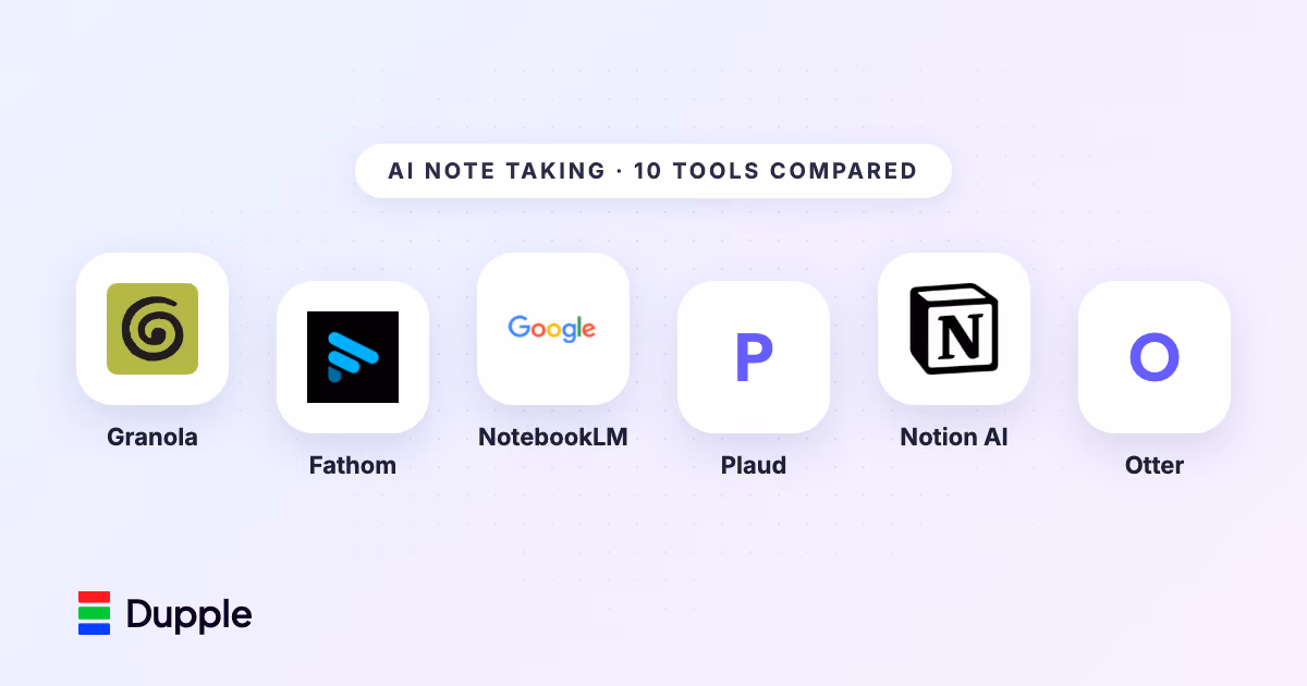The 11 Best AI Note-Taking Apps in 2026