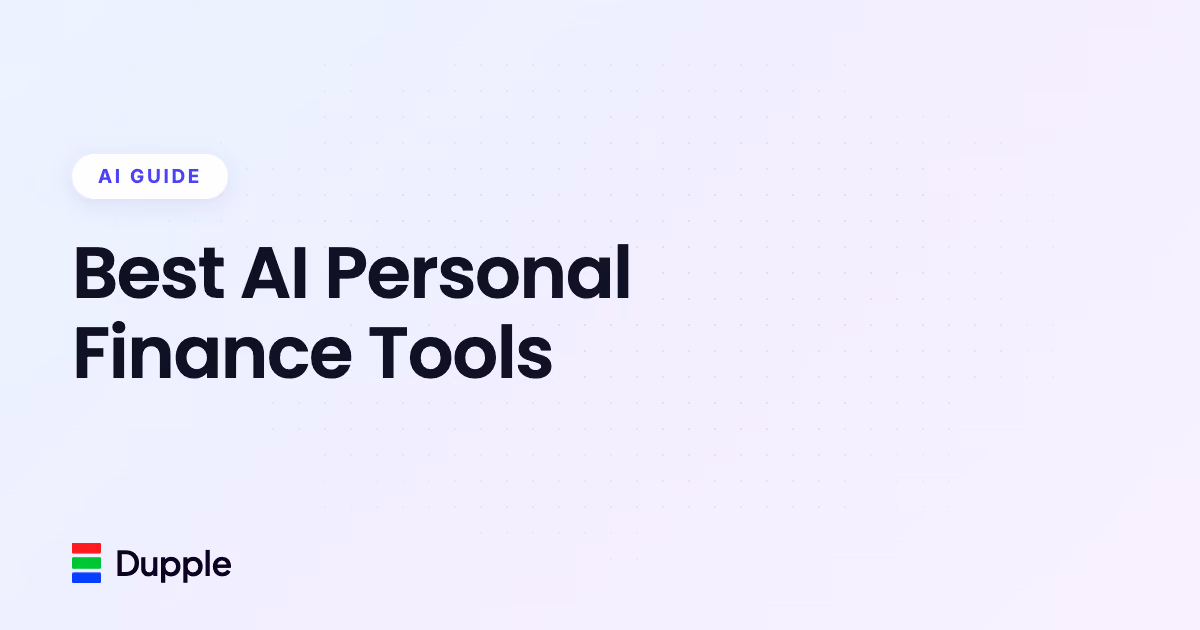 Best AI Personal Finance Tools (2026)