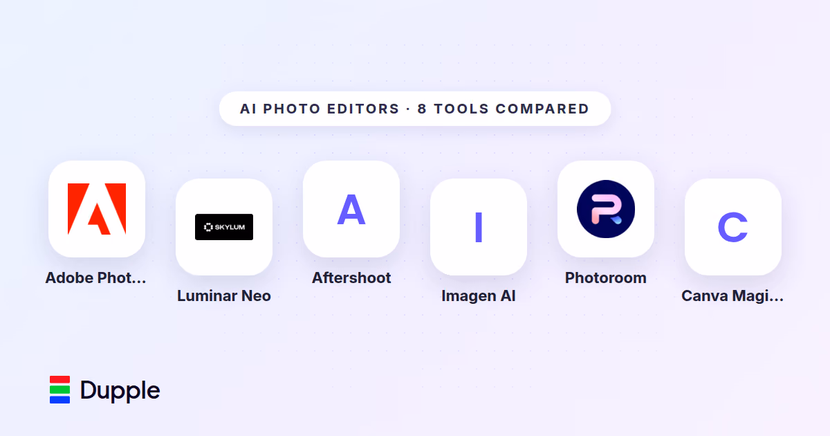 The 8 Best AI Photo Editors in 2026 (Compared and Ranked)