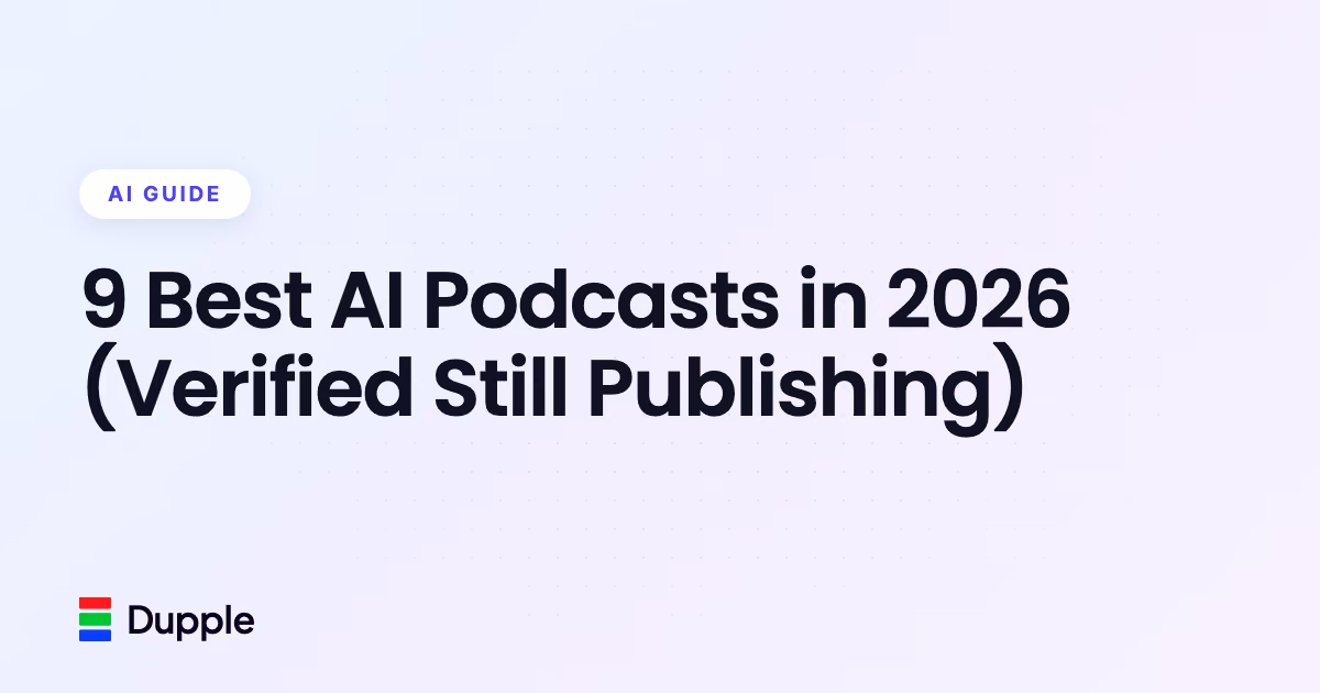 9 Best AI Podcasts in 2026 (Verified Still Publishing)