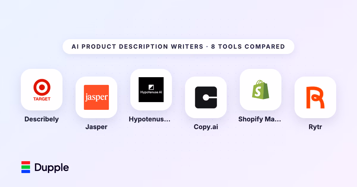 Best AI Product Description Writers in 2026 (Compared)