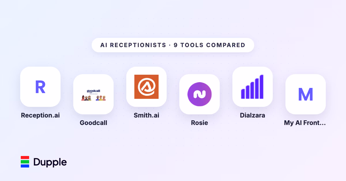 The 9 Best AI Receptionists in 2026 (Compared and Priced)