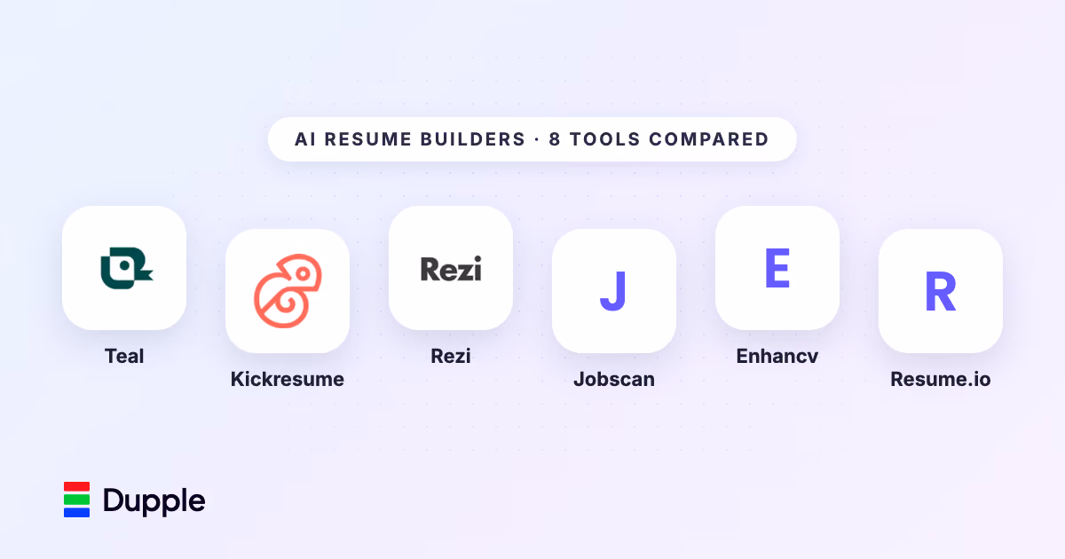 Best AI Resume Builders in 2026: 8 Tools Compared