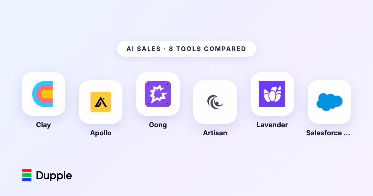 The 8 Best AI Sales Tools in 2026 (Compared and Ranked)