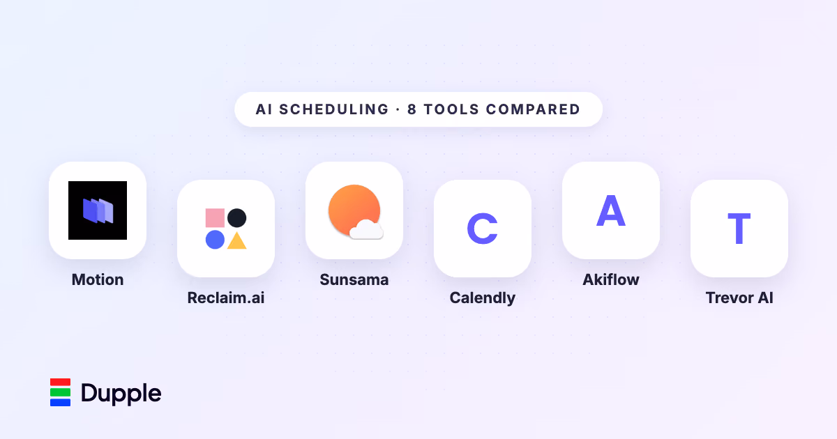 Best AI Scheduling Assistants in 2026: 8 Tools Compared