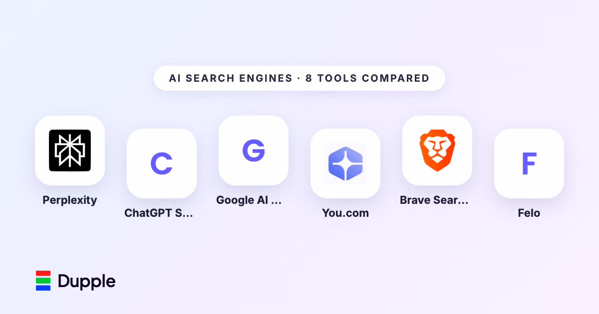 Best AI Search Engines in 2026: 8 Tools Compared for Research