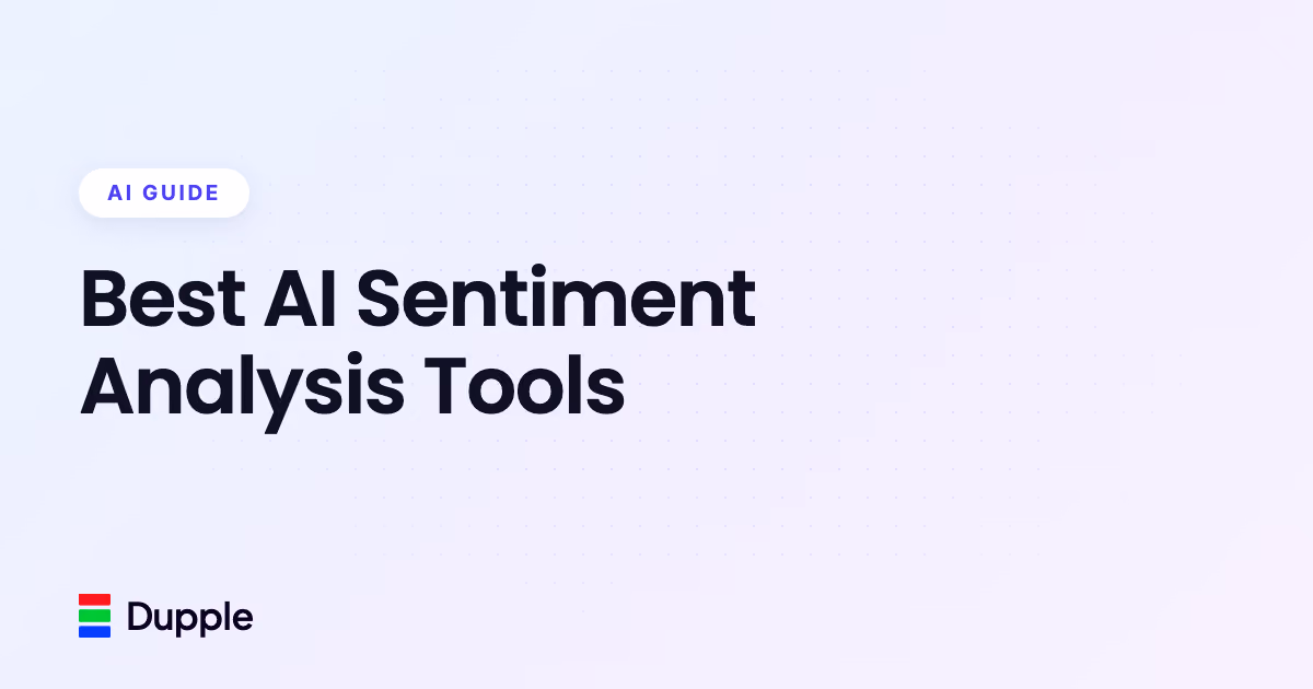 Best AI Sentiment Analysis Tools (2026)