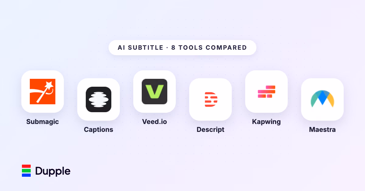 Best AI Subtitle Generators (2026): 8 Tools Compared for Accuracy, Styling, and Price