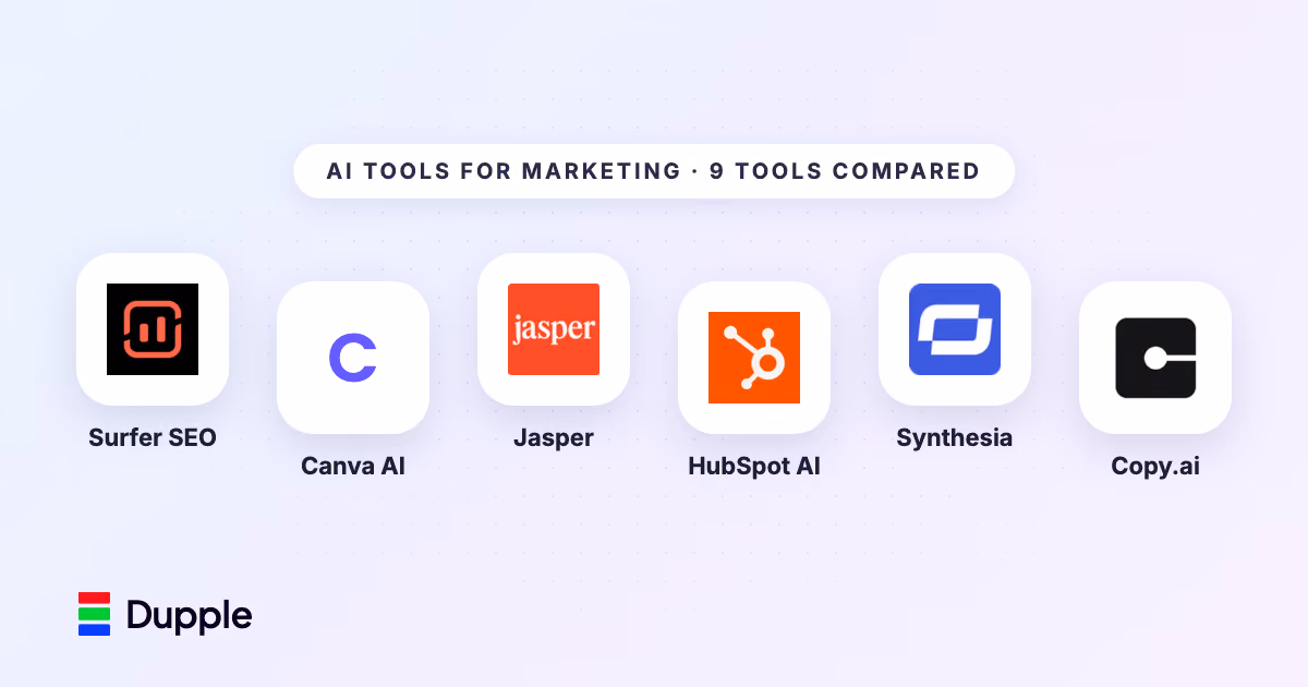 9 Best AI Tools for Marketing in 2026 (Compared and Ranked)