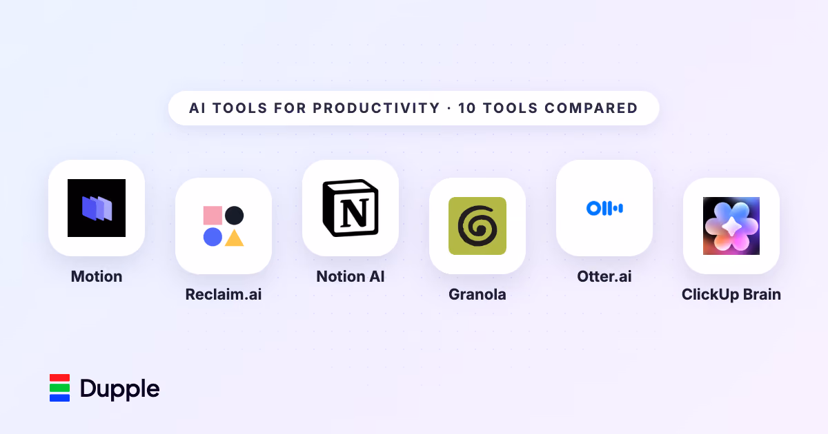 10 Best AI Tools for Productivity in 2026 (Compared and Ranked)