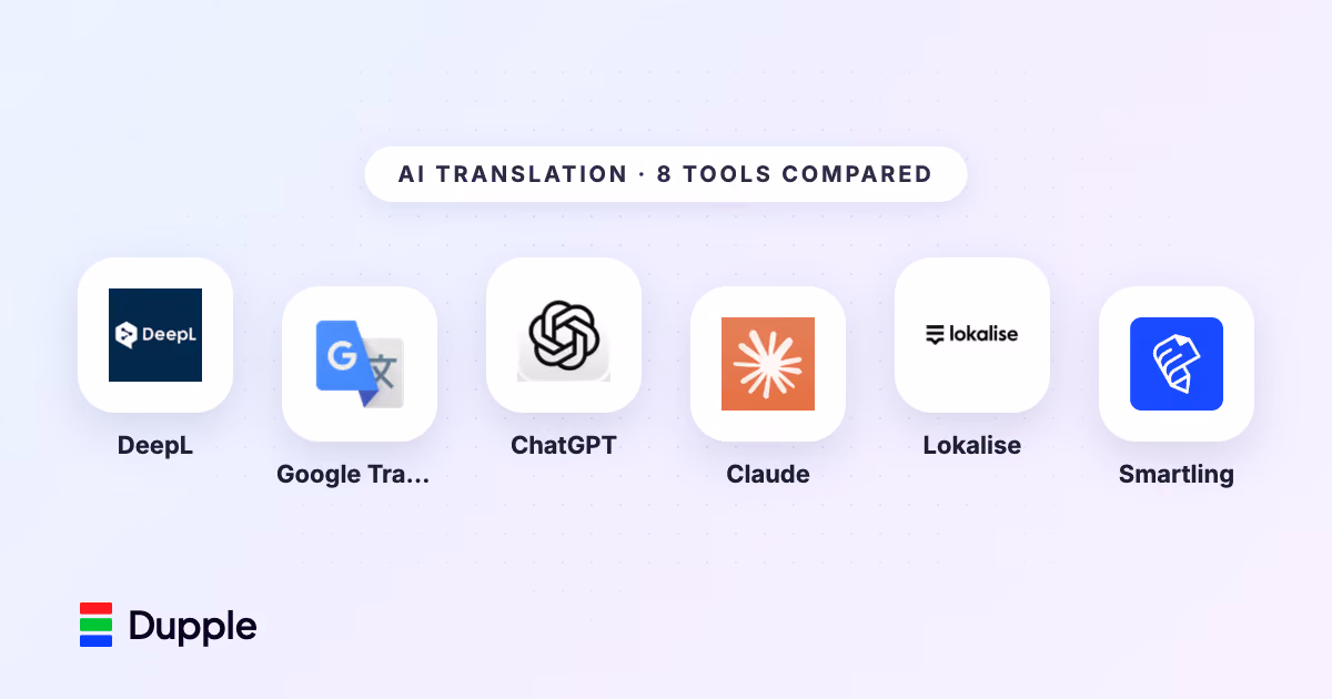 The 8 Best AI Translation Tools in 2026 (Compared and Ranked)