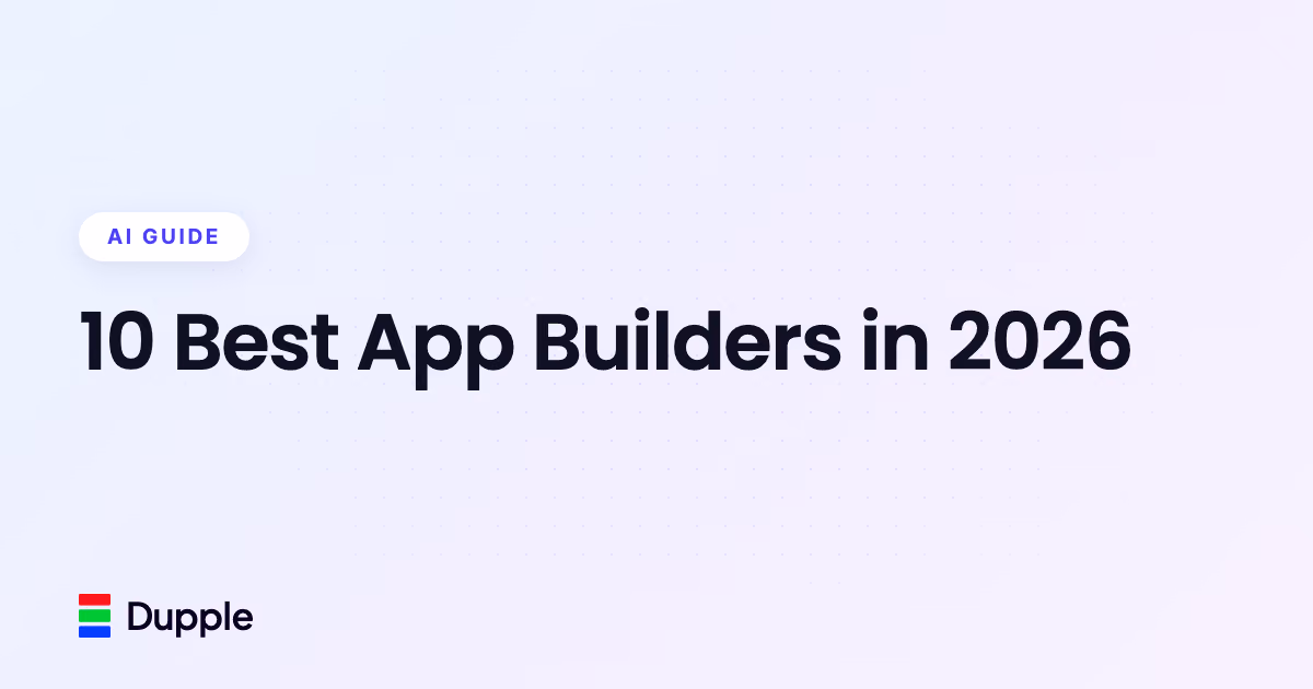 10 Best App Builders in 2026