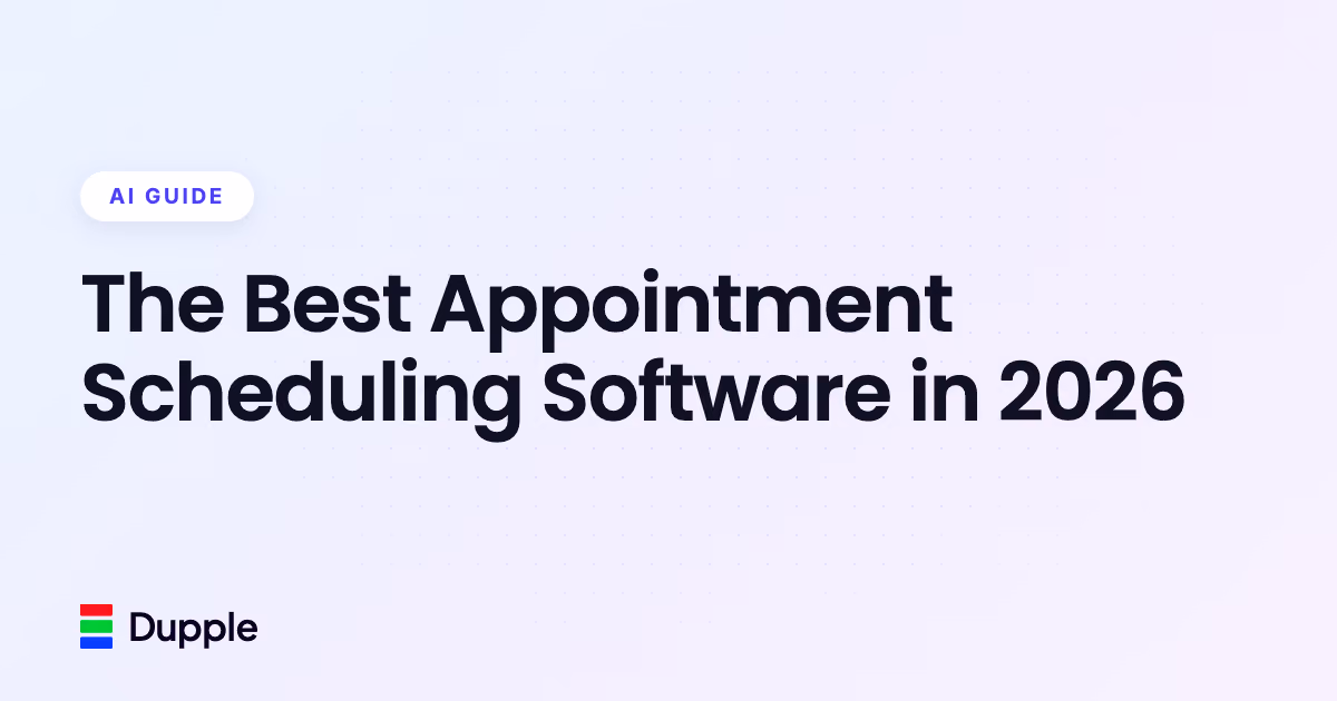 The Best Appointment Scheduling Software in 2026