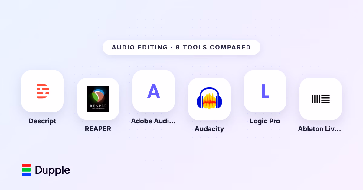 Best Audio Editing Software in 2026: 8 Tools Compared