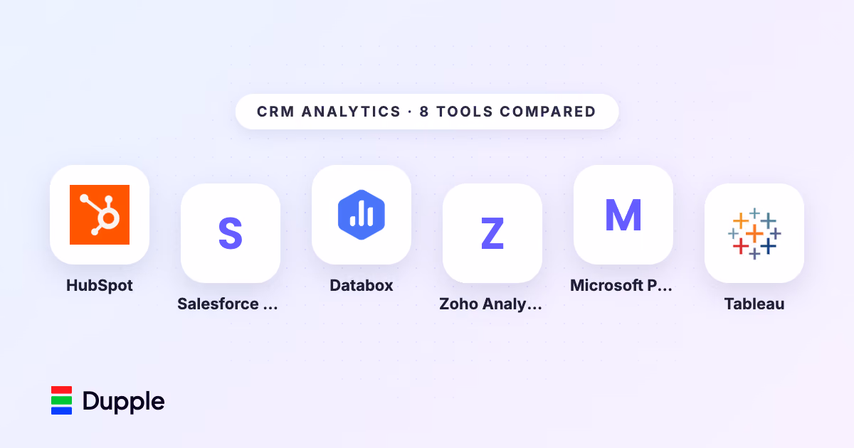 Best CRM Analytics Tools in 2026