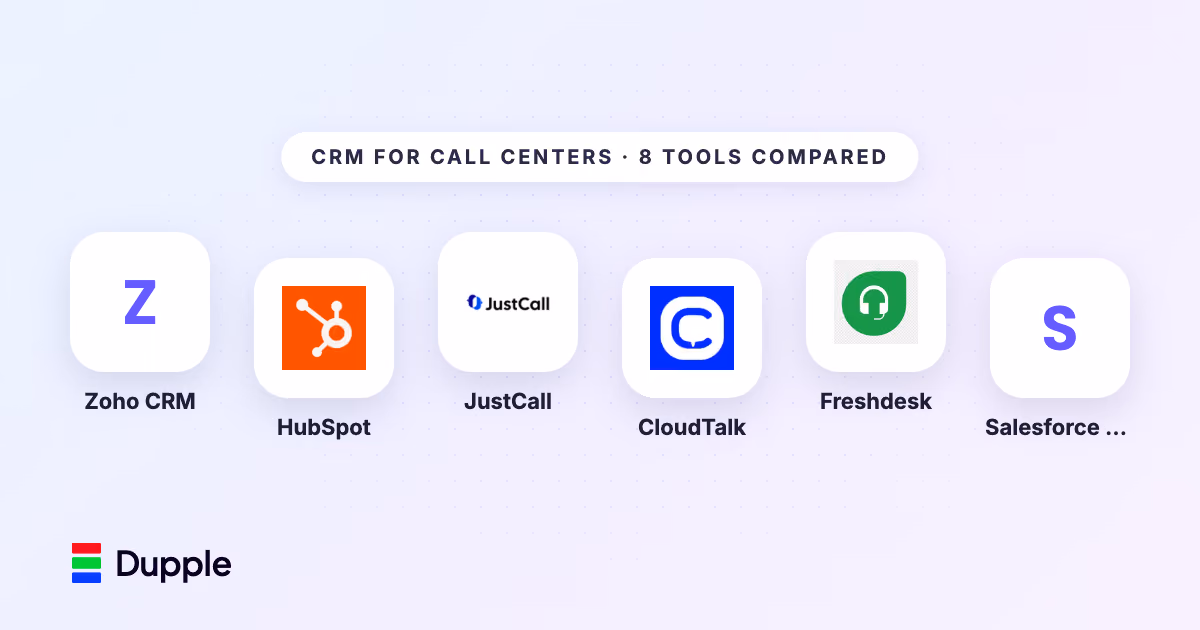 The Best CRM for Call Centers in 2026 (Compared and Ranked)