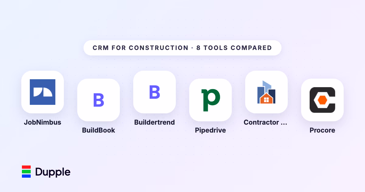 Best CRM for Construction: 8 Tools Compared (2026)