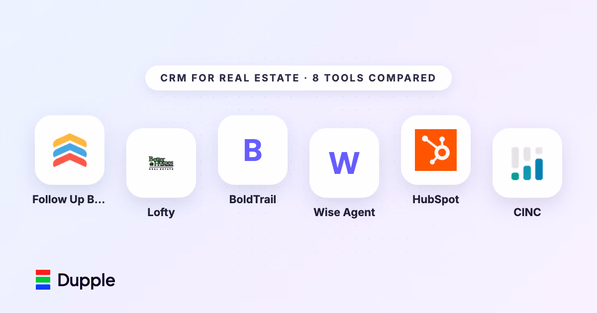 Best CRM for Real Estate (2026): The Top Platforms for Agents and Teams Compared