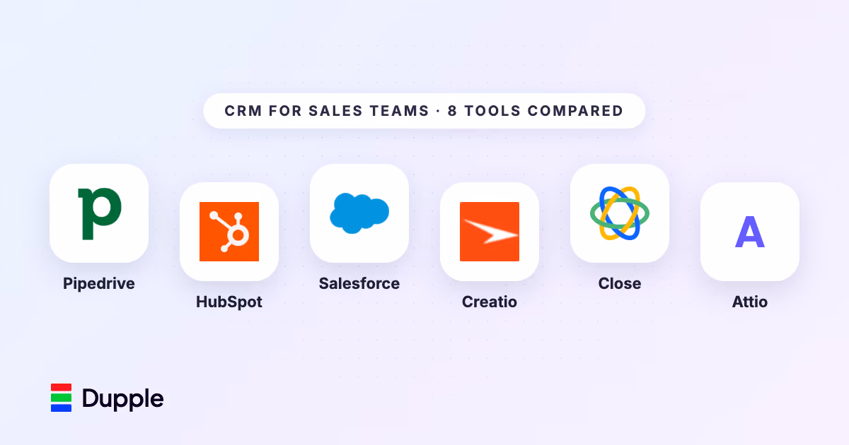 Best CRM for Sales Teams in 2026: 8 Tools I'd Actually Recommend