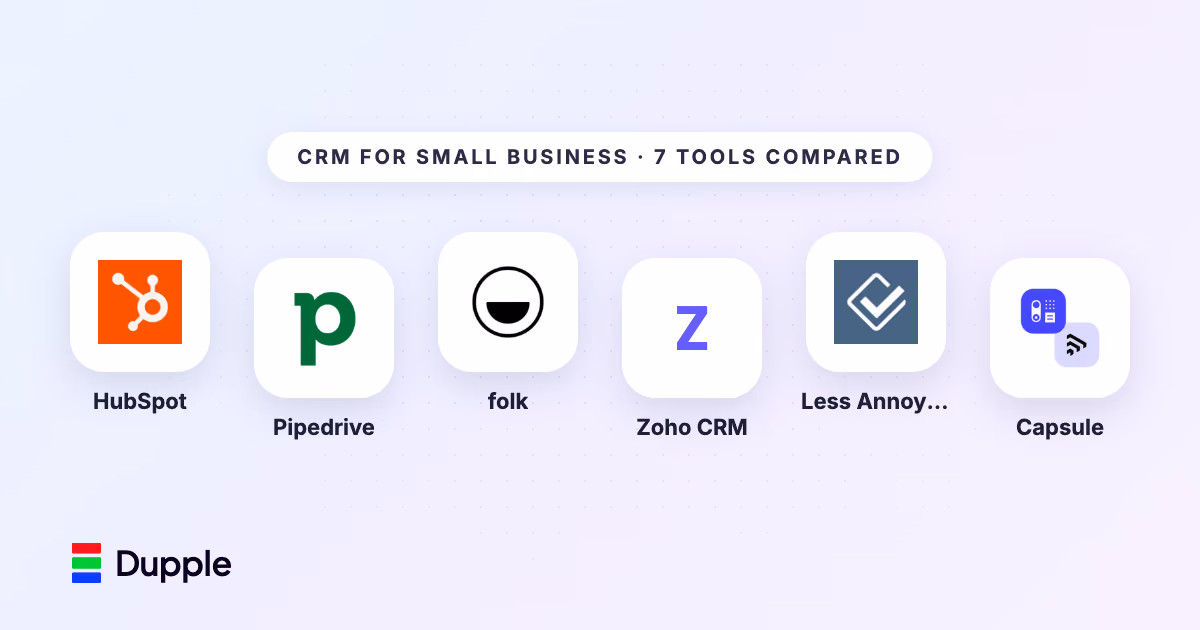 Best CRM for Small Business in 2026: 7 Tools I'd Actually Pay For