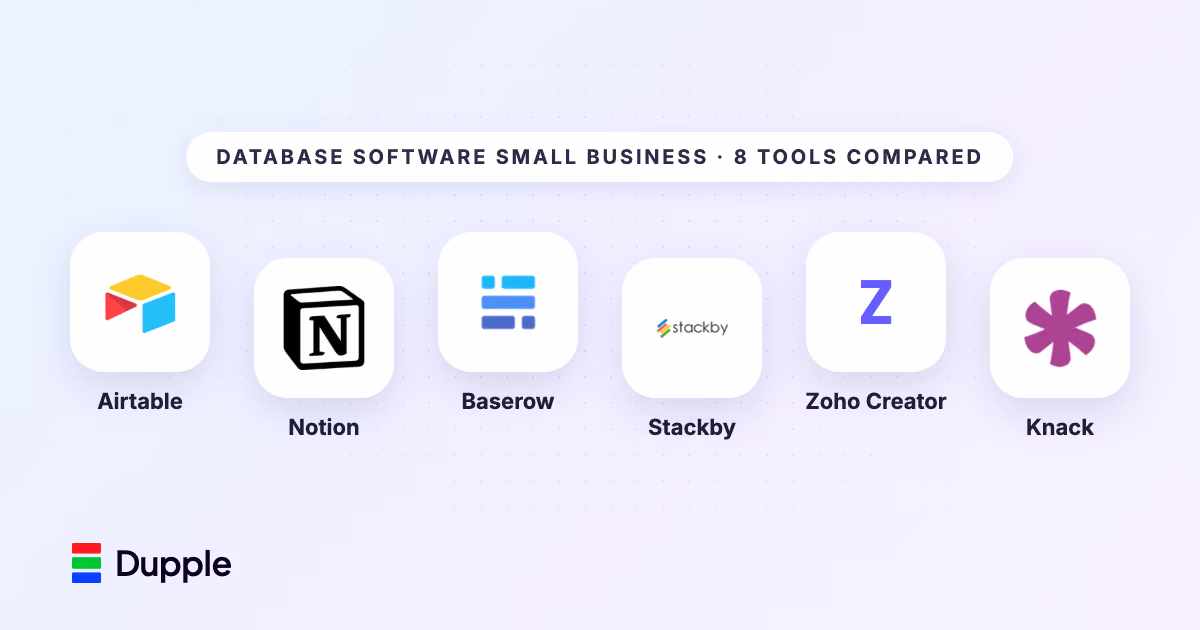 Best Database Software for Small Business (2026)