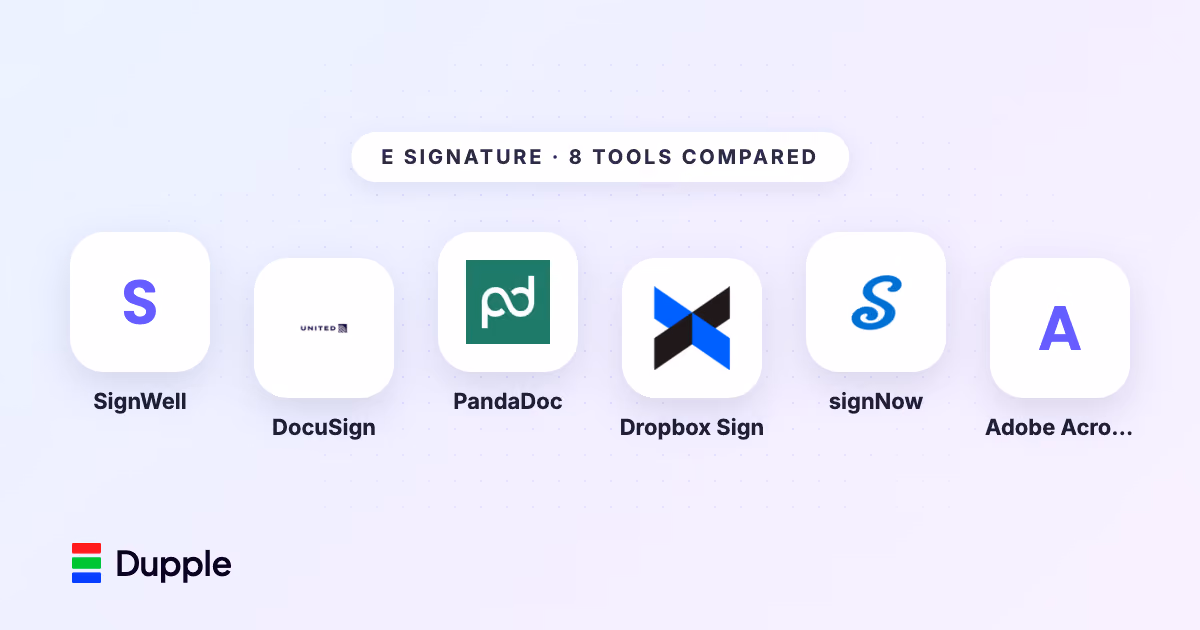 Best E-Signature Software in 2026: 8 Tools Compared