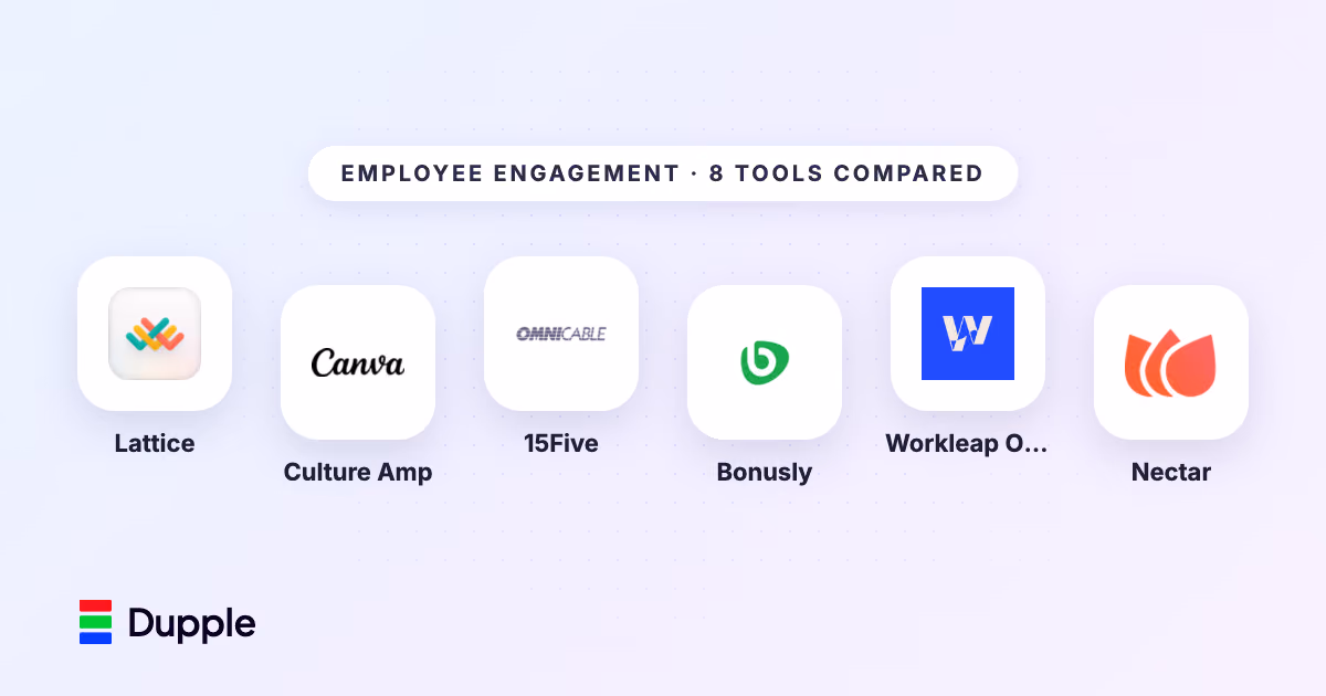 Best Employee Engagement Software (2026): 8 Tools I'd Actually Recommend