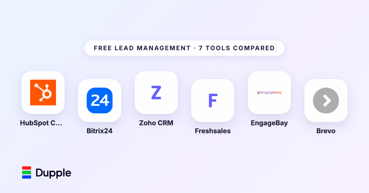 Best Free Lead Management Software (2026): 7 Tools Compared