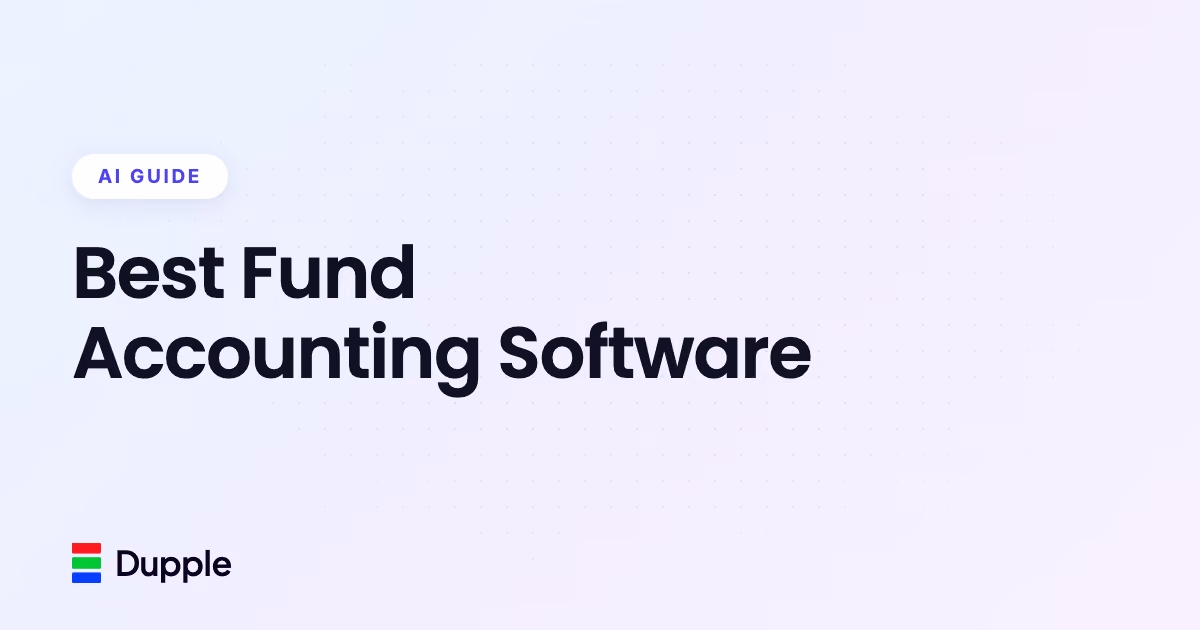 Best Fund Accounting Software (2026)