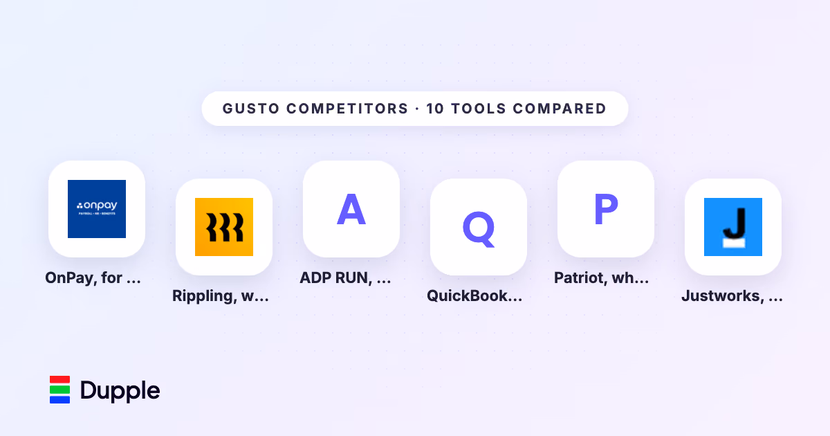11 Best Gusto Competitors in 2026