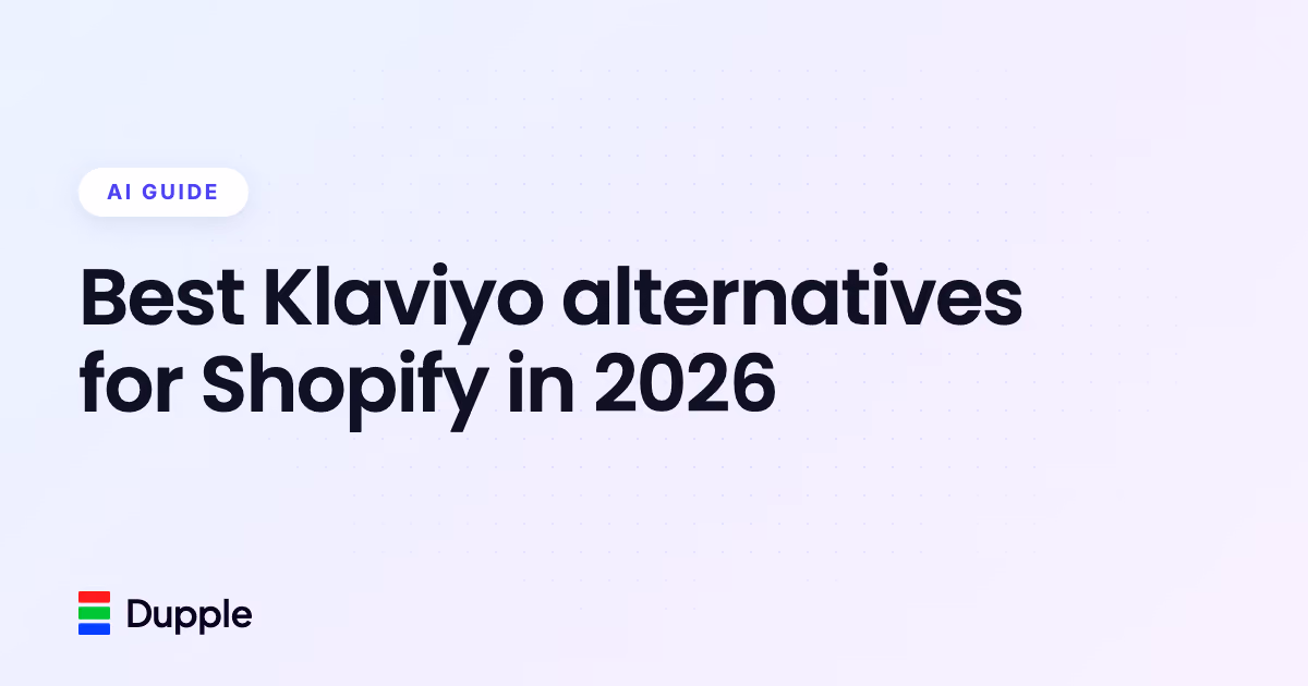 Best Klaviyo alternatives for Shopify in 2026