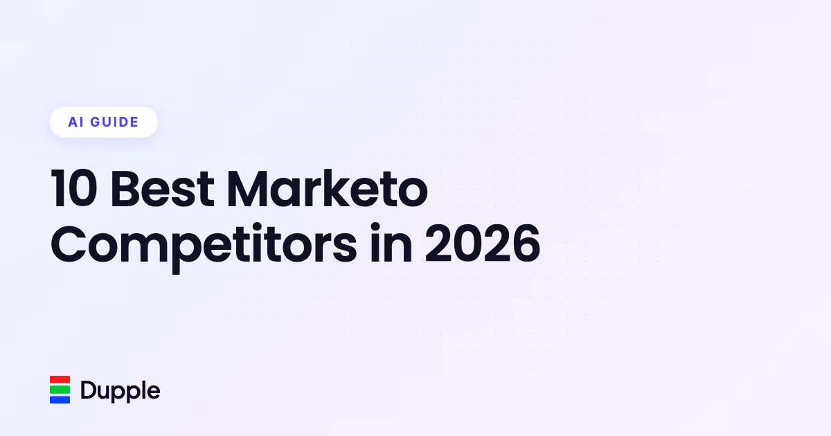 10 Best Marketo Competitors in 2026