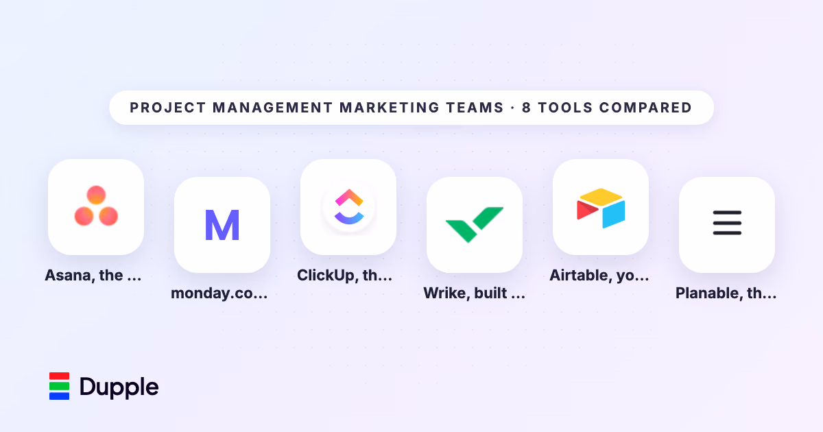 Best Project Management Tools for Marketing Teams (2026)