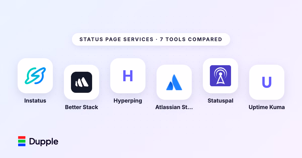 The Best Status Page Services in 2026