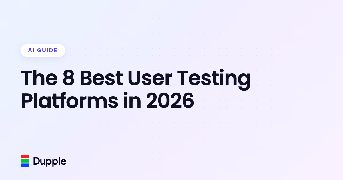 The 8 Best User Testing Platforms in 2026