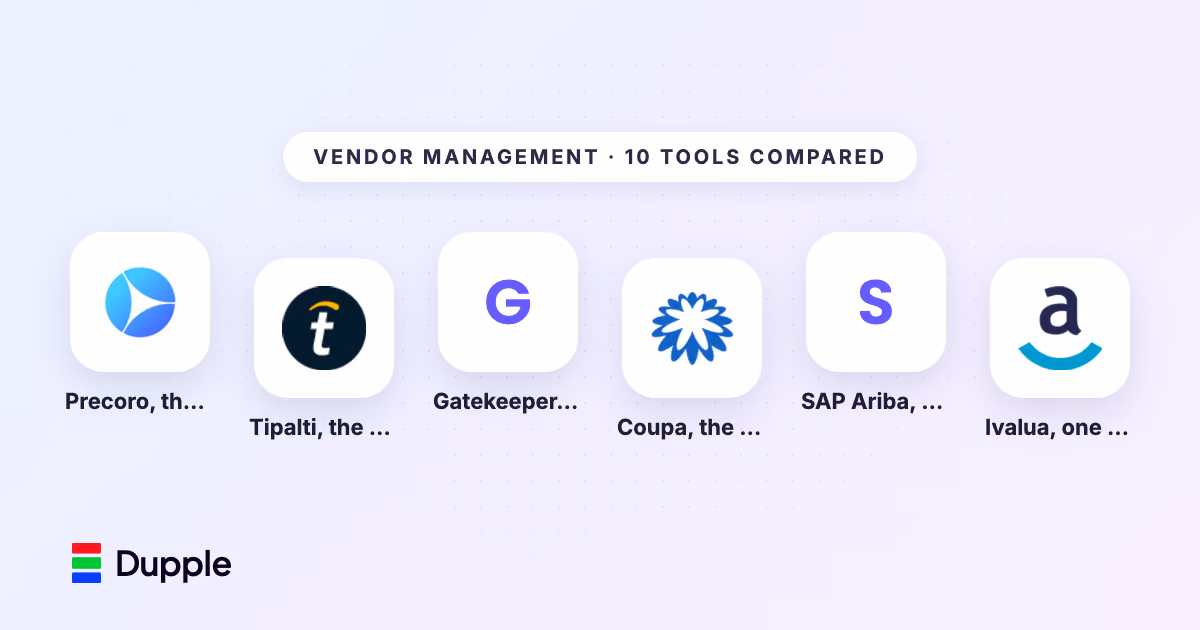 10 Best Vendor Management Software Tools in 2026