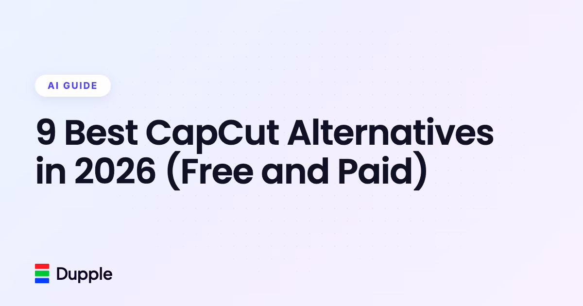 9 Best CapCut Alternatives in 2026 (Free and Paid)